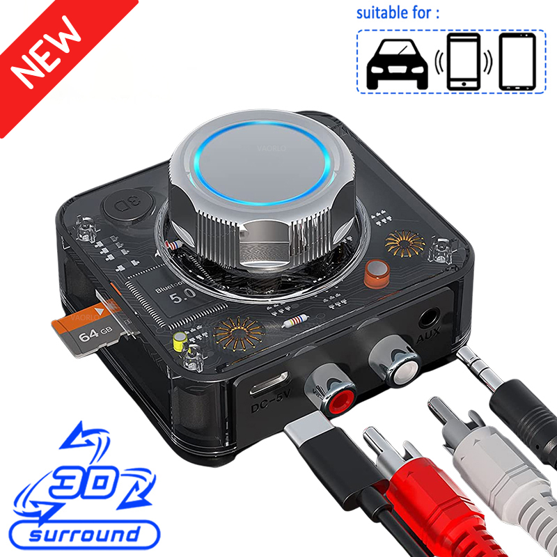 Home Cinema Bluetooth 5.1 - Ricevitore audio Bluetooth 5.0 Adattatore wireless