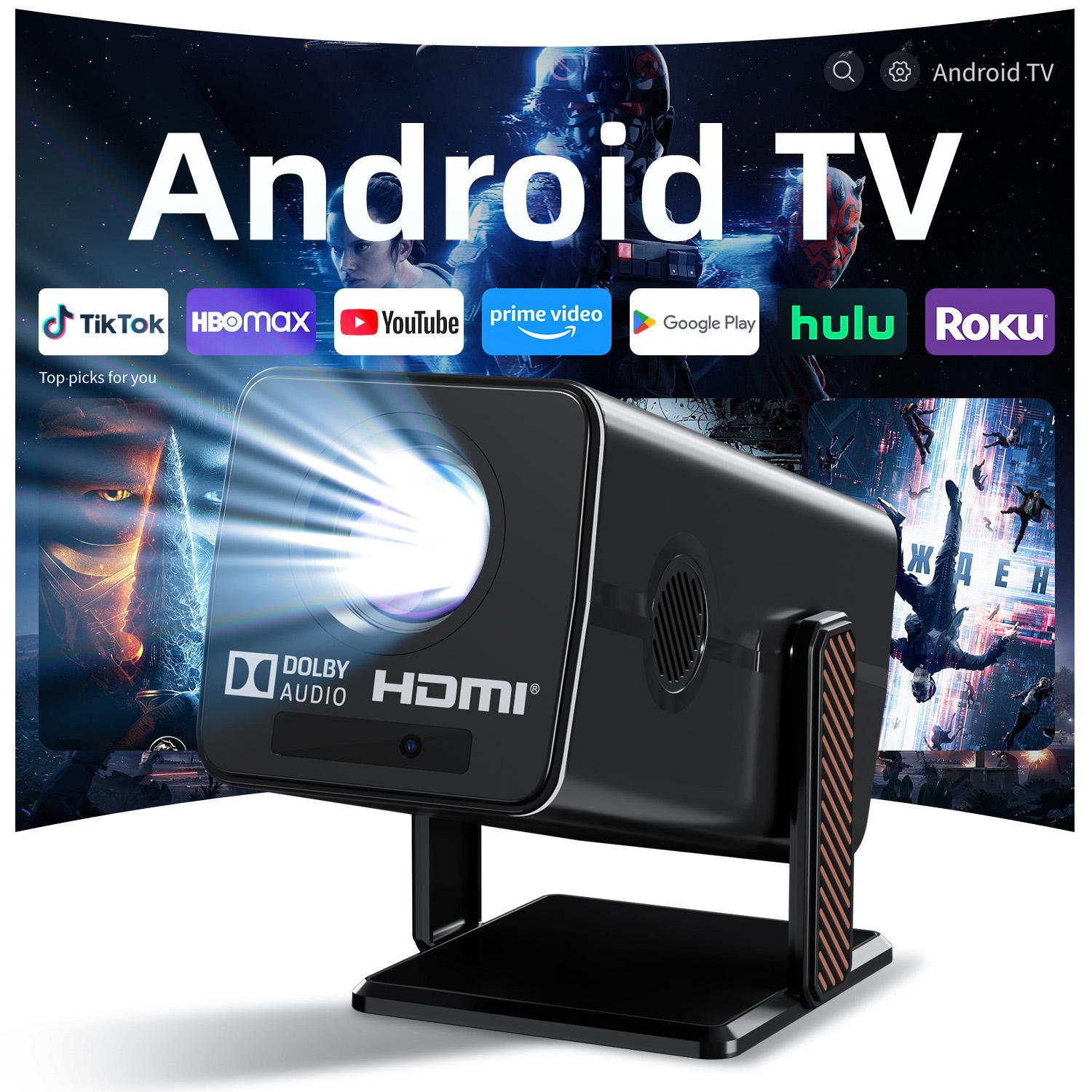 Home Cinema Hdmi - Mini Proiettore Smart HM103A, Nativo 1080P