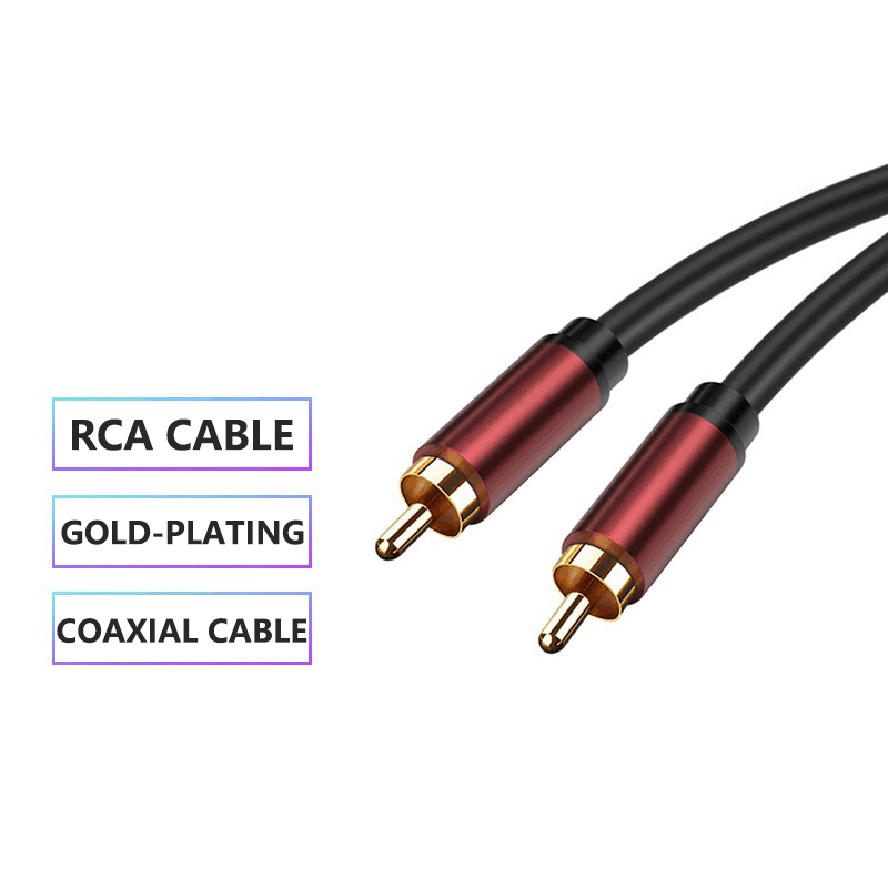 Home Cinema Subwoofer - Cavi RCA Lotus, Cavo Coassiale AV