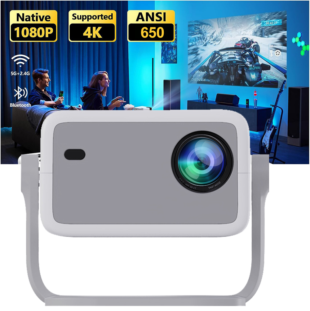 Home Cinema Hdmi - WZATCO WL018 Proiettore Full HD 1080P