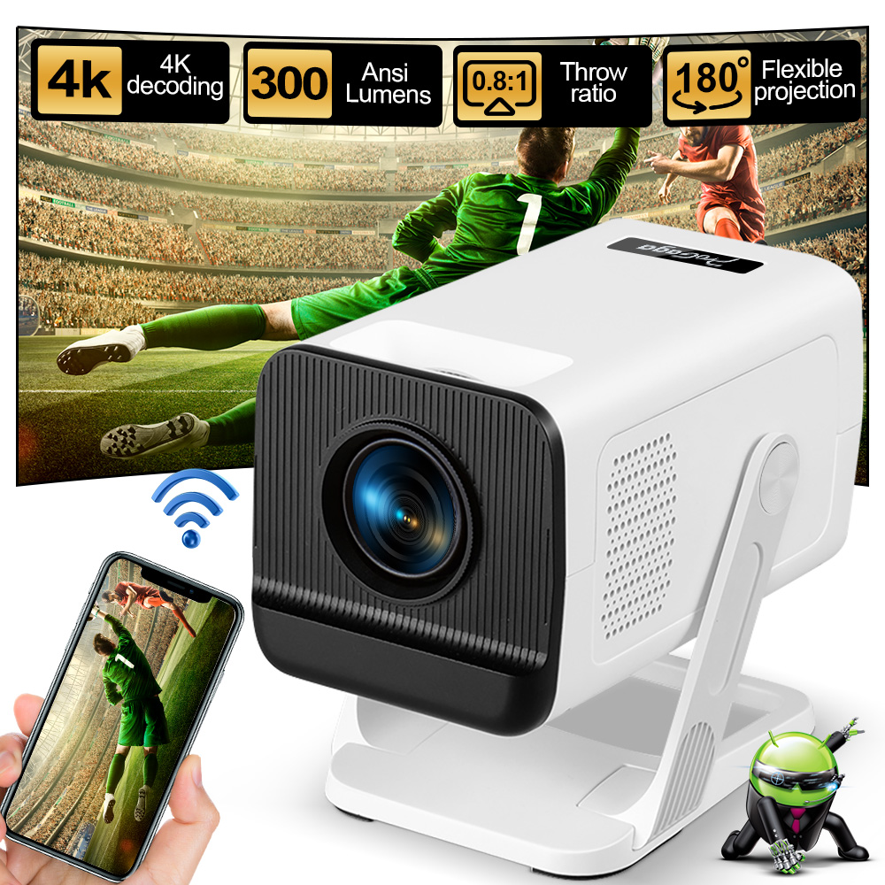 Home Cinema Hdmi - ThundeaL PG310 Proiettore Android 4K 300