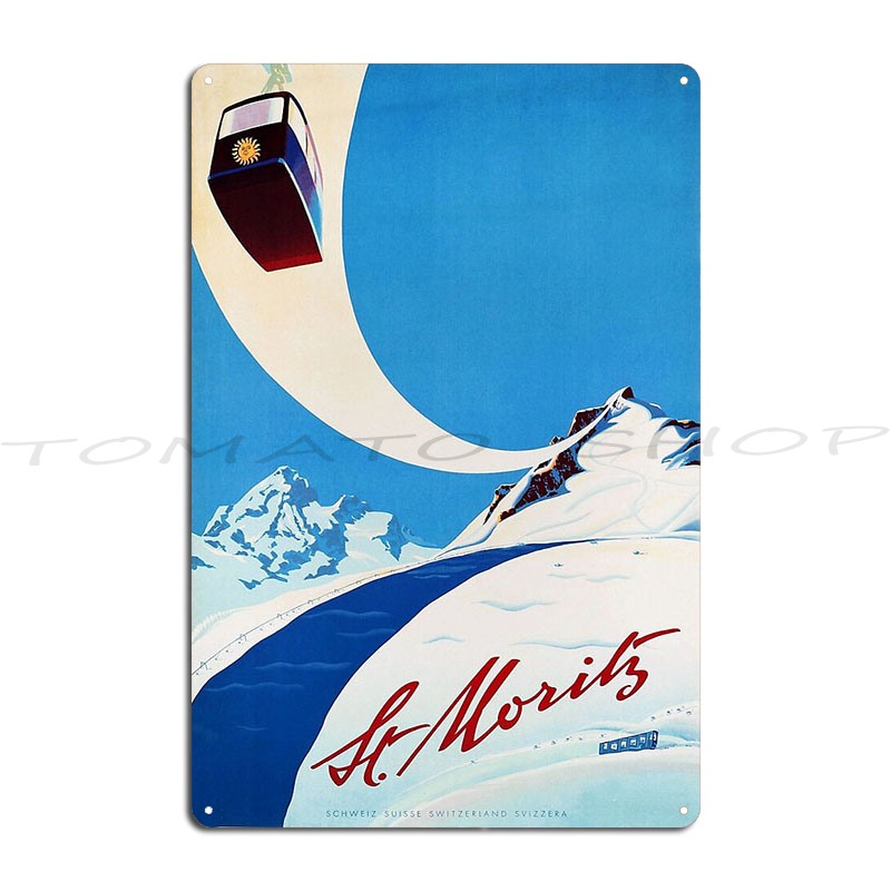 Home Cinema Today - Poster in Metallo Svizzera 2022: Vacanze