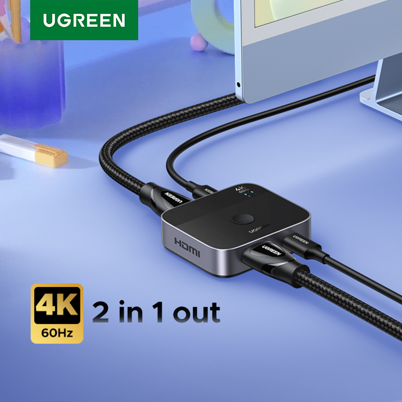 Home Cinema Hdmi - UGREEN HDMI USB C Switch 2