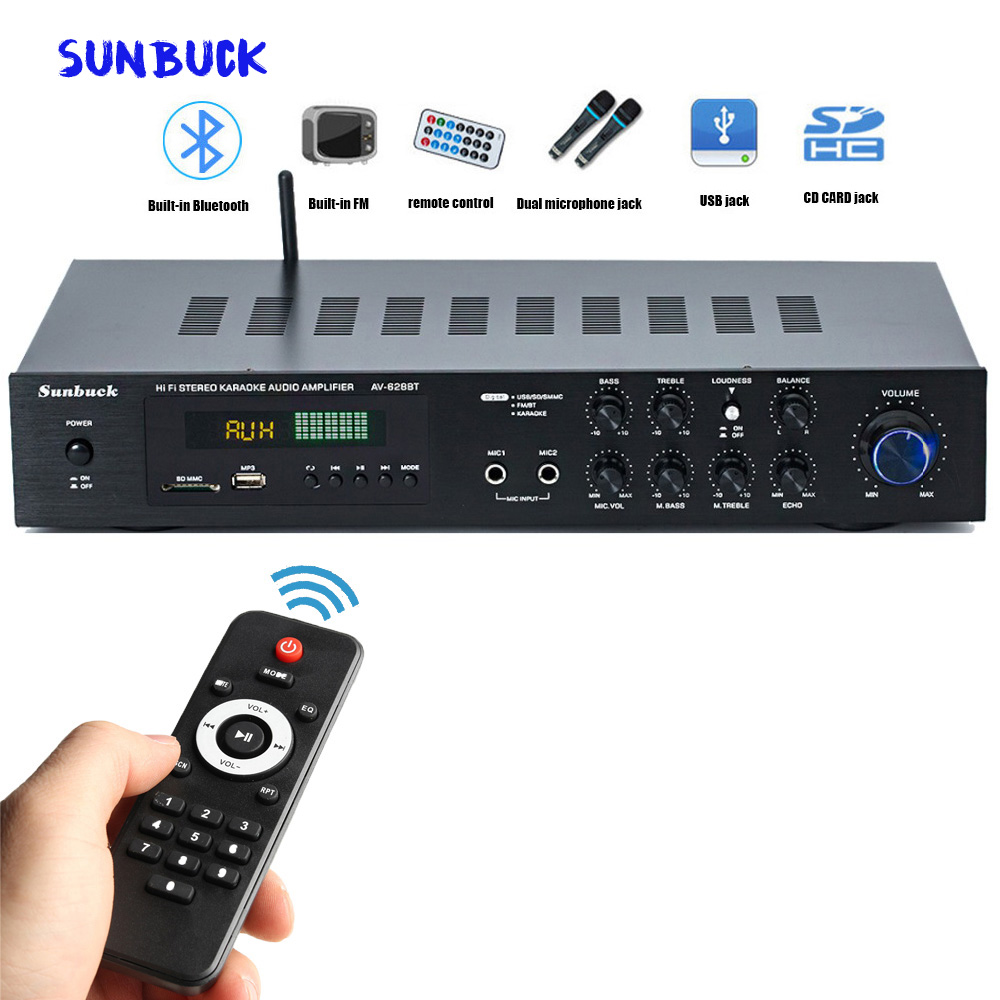 Home Cinema Bluetooth 5.1 - Sunbuck home theater 5.1 1000W HiFi