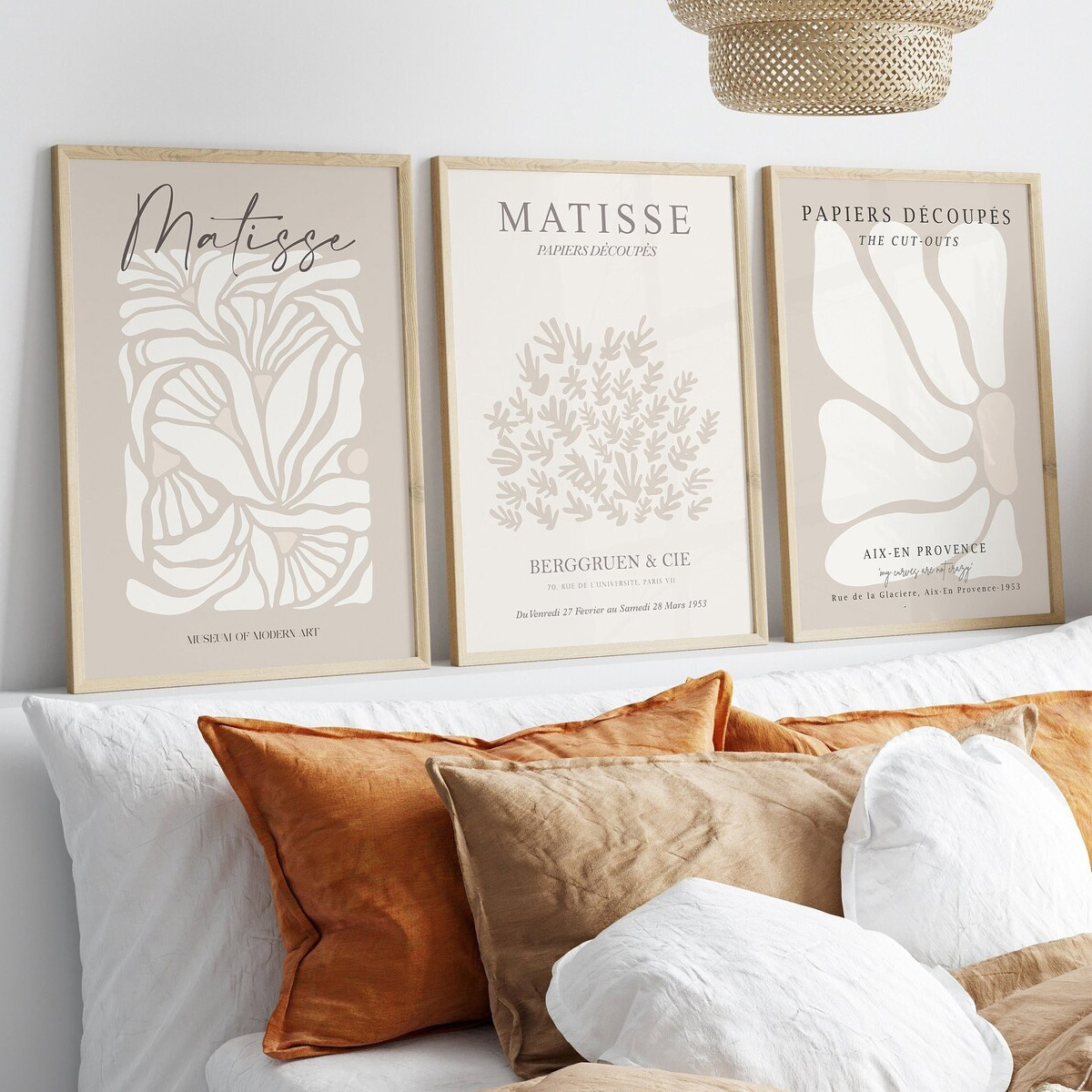 Home Cinema Wall Art - Set di 3 stampa artistica da