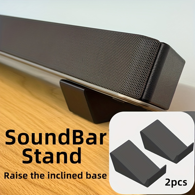 Home Cinema Tv - Supporto fisso salvaspazio per soundbar, staffa