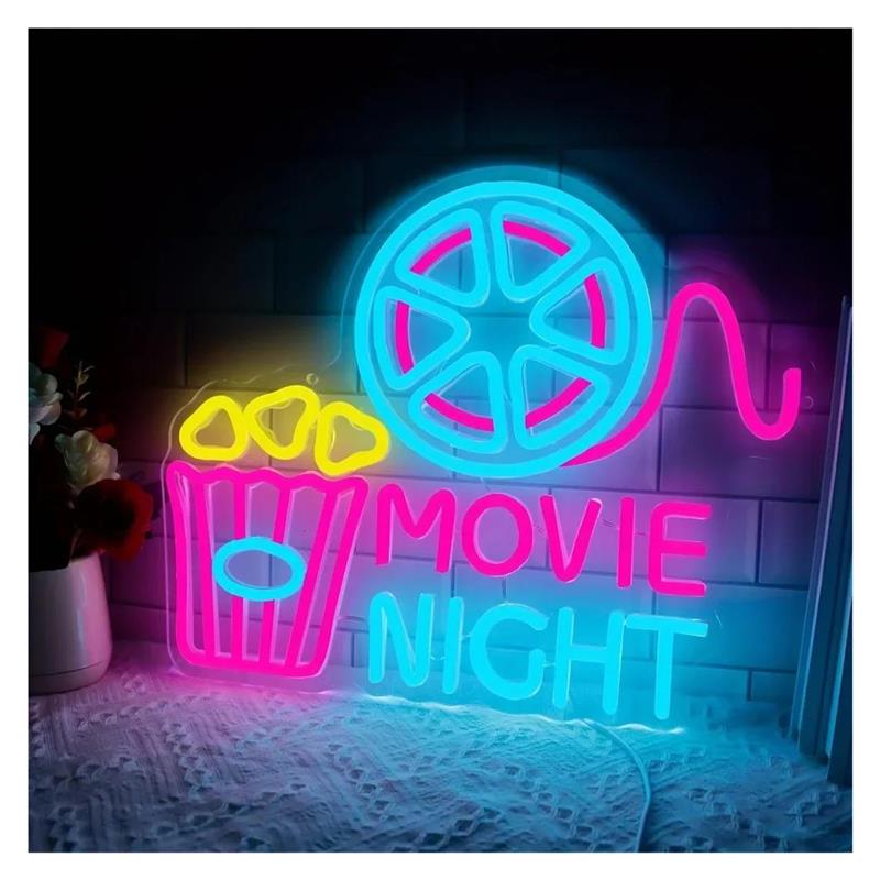 Home Cinema Today - Insegna luminosa al neon per serate