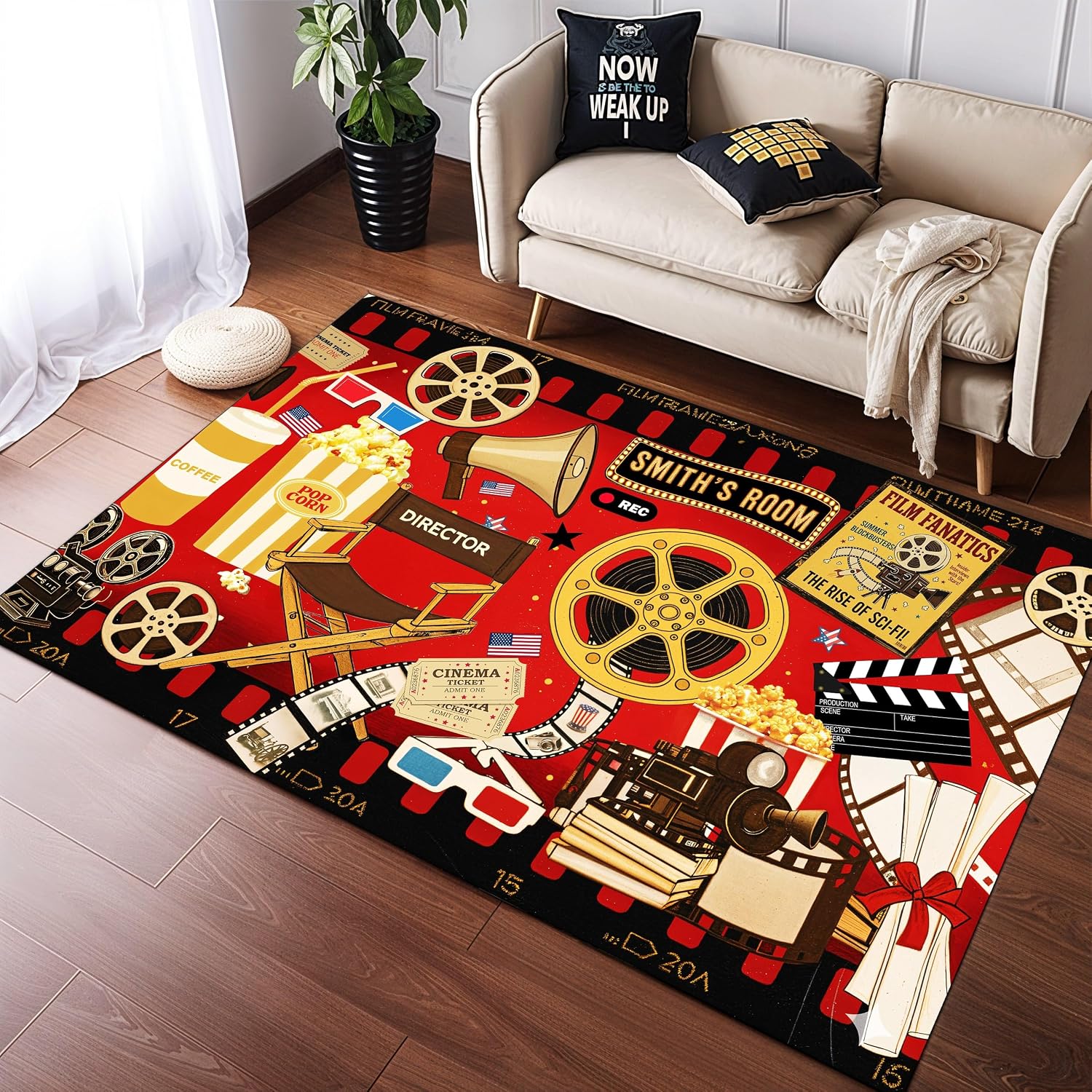 Tappeto Personalizzato a Tema  - Home Cinema Night recensione e prezzo