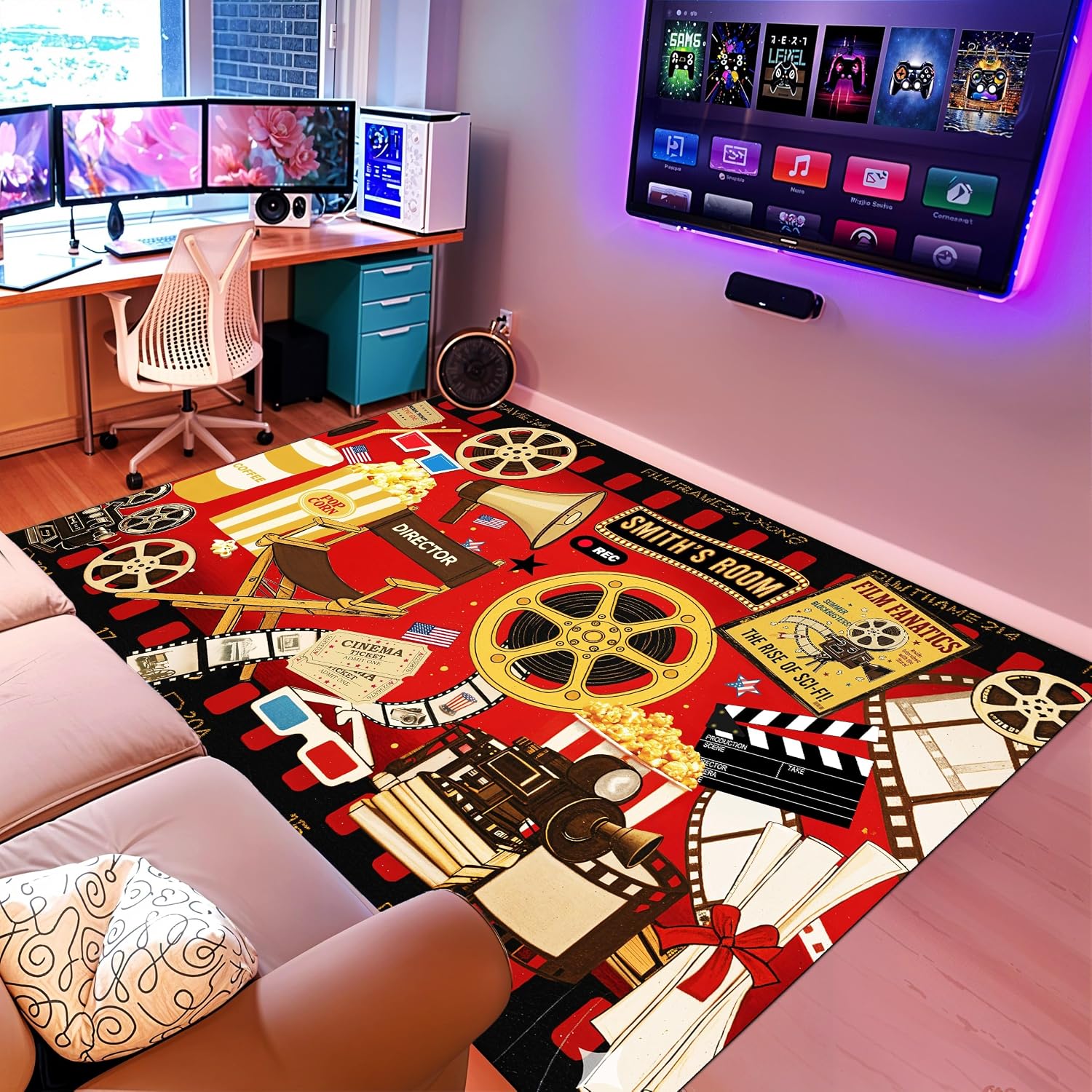 Tappeto Personalizzato a Tema  - Home Cinema Night recensione e prezzo