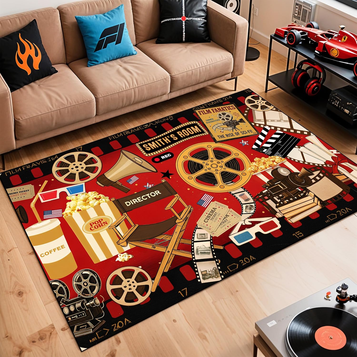 Tappeto Personalizzato a Tema  - Home Cinema Night recensione e prezzo