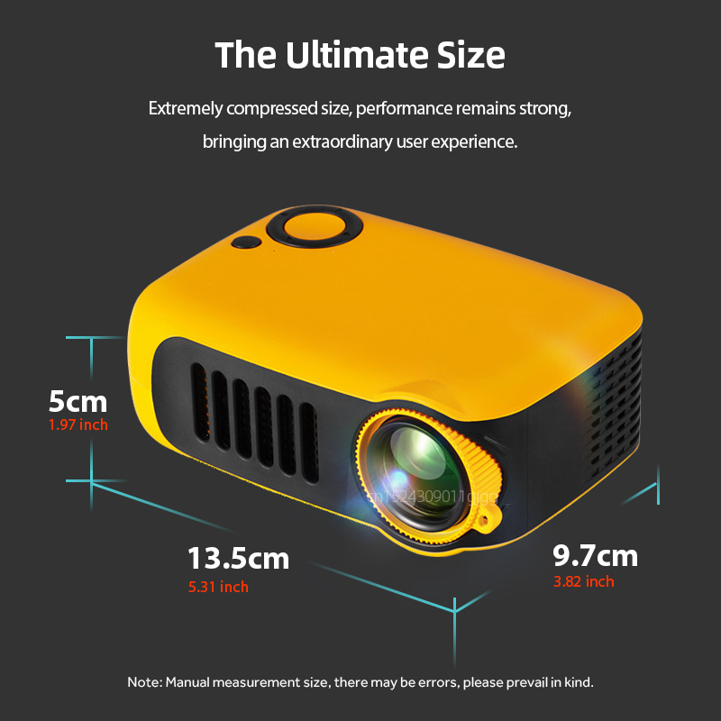 Mini proiettore A2000 Home Cin - Home Cinema Hdmi recensione e prezzo