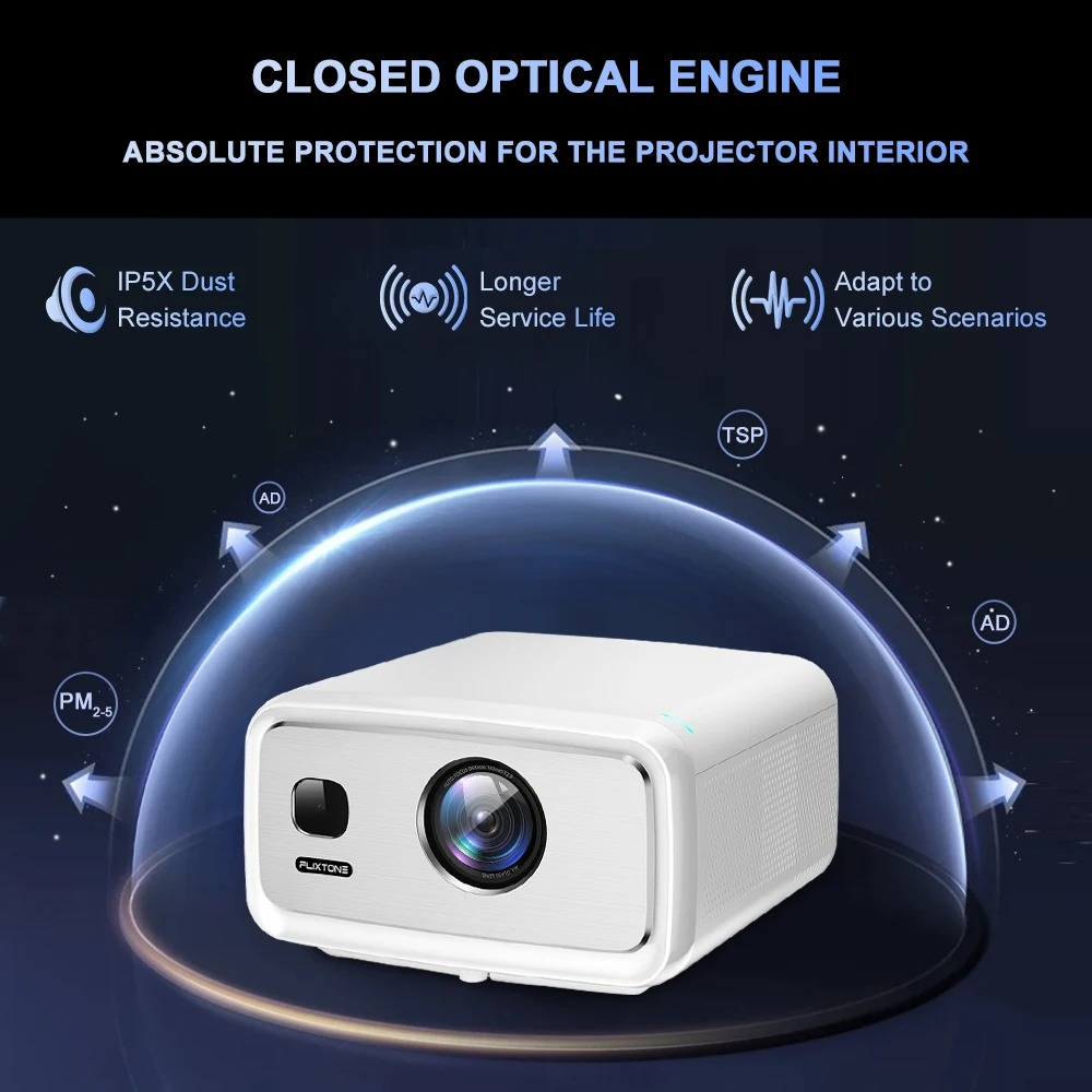 Proiettore FlixTone D10S 4000  - Home Cinema Movies recensione e prezzo