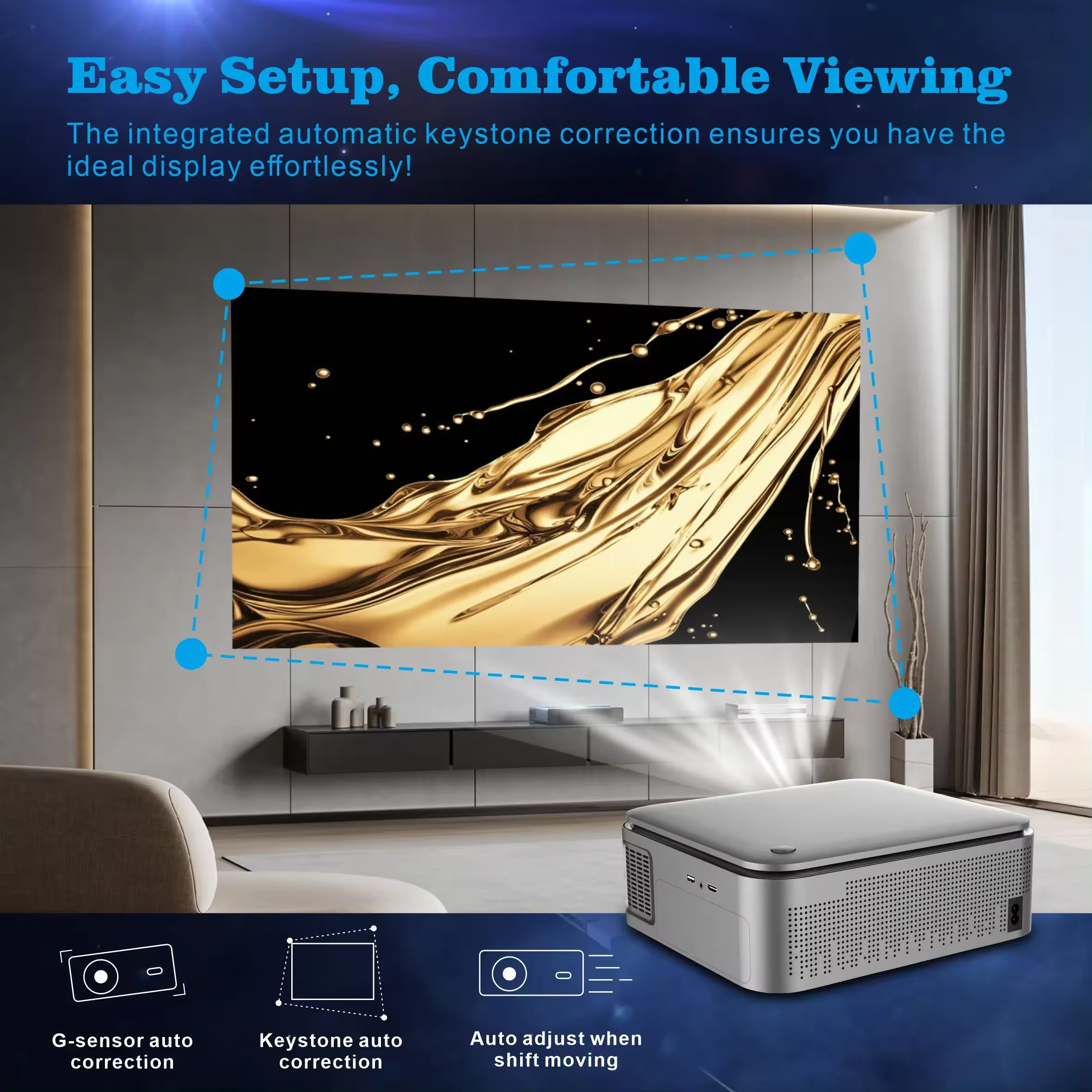 Nuovo Proiettore HD 1080P HY45 - Home Cinema Movies recensione e prezzo