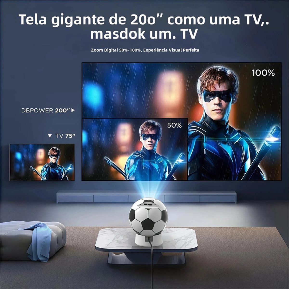 Puntual- Mini proiettore porta - Home Cinema Bluetooth recensione e prezzo