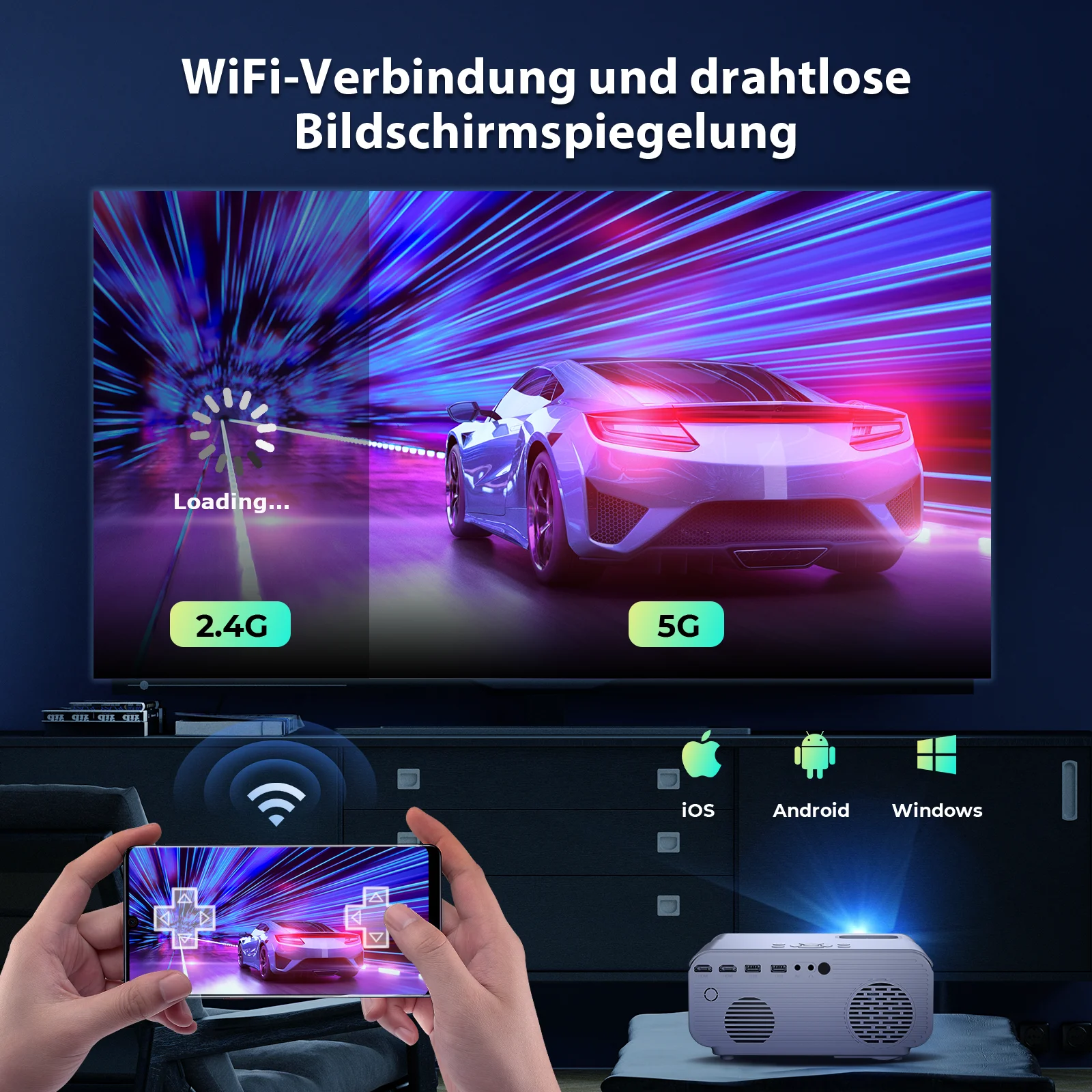 Proiettore Portatile Mini Mult - Home Cinema Today recensione e prezzo