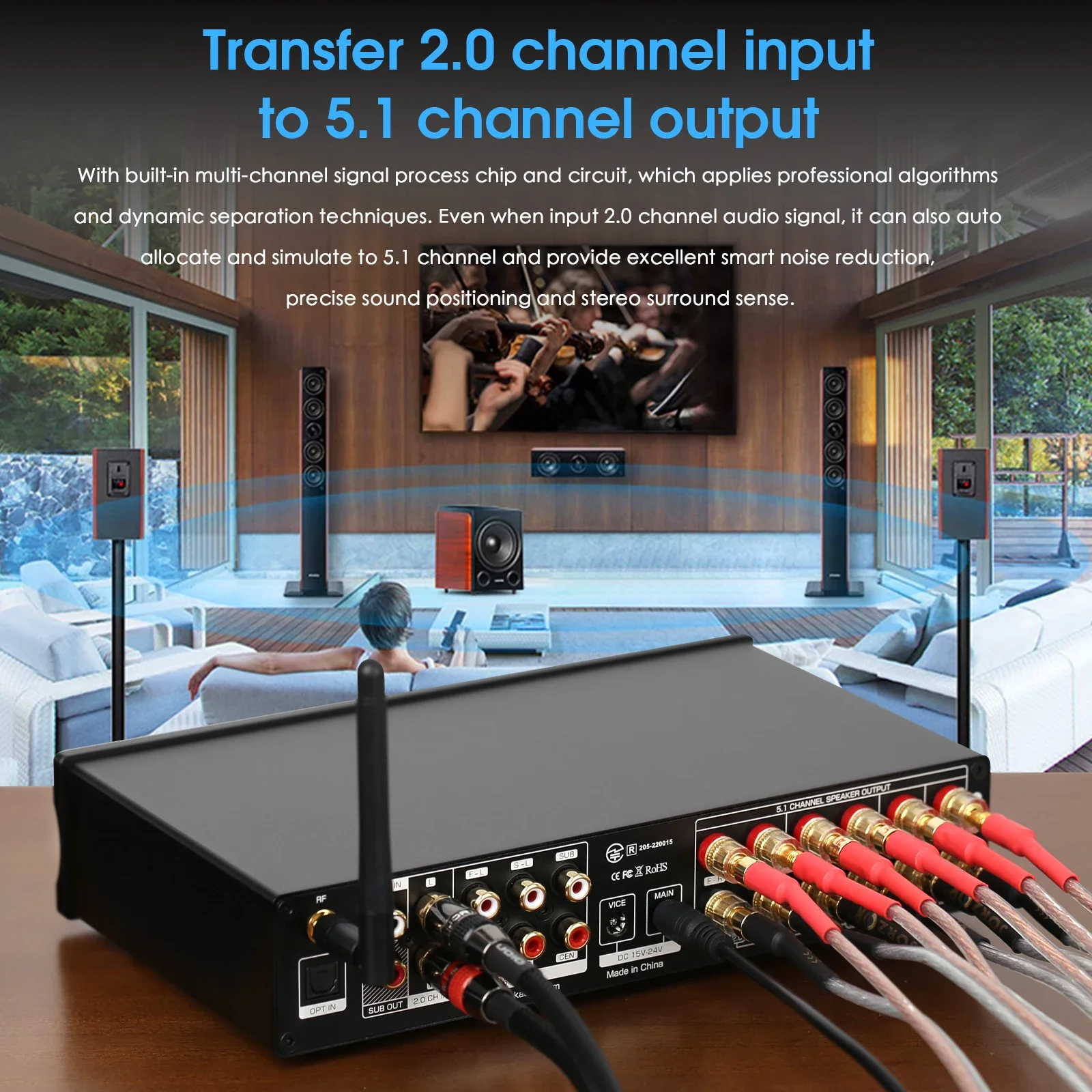 Douk Audio Amplificatore digit - Home Cinema Subwoofer recensione e prezzo