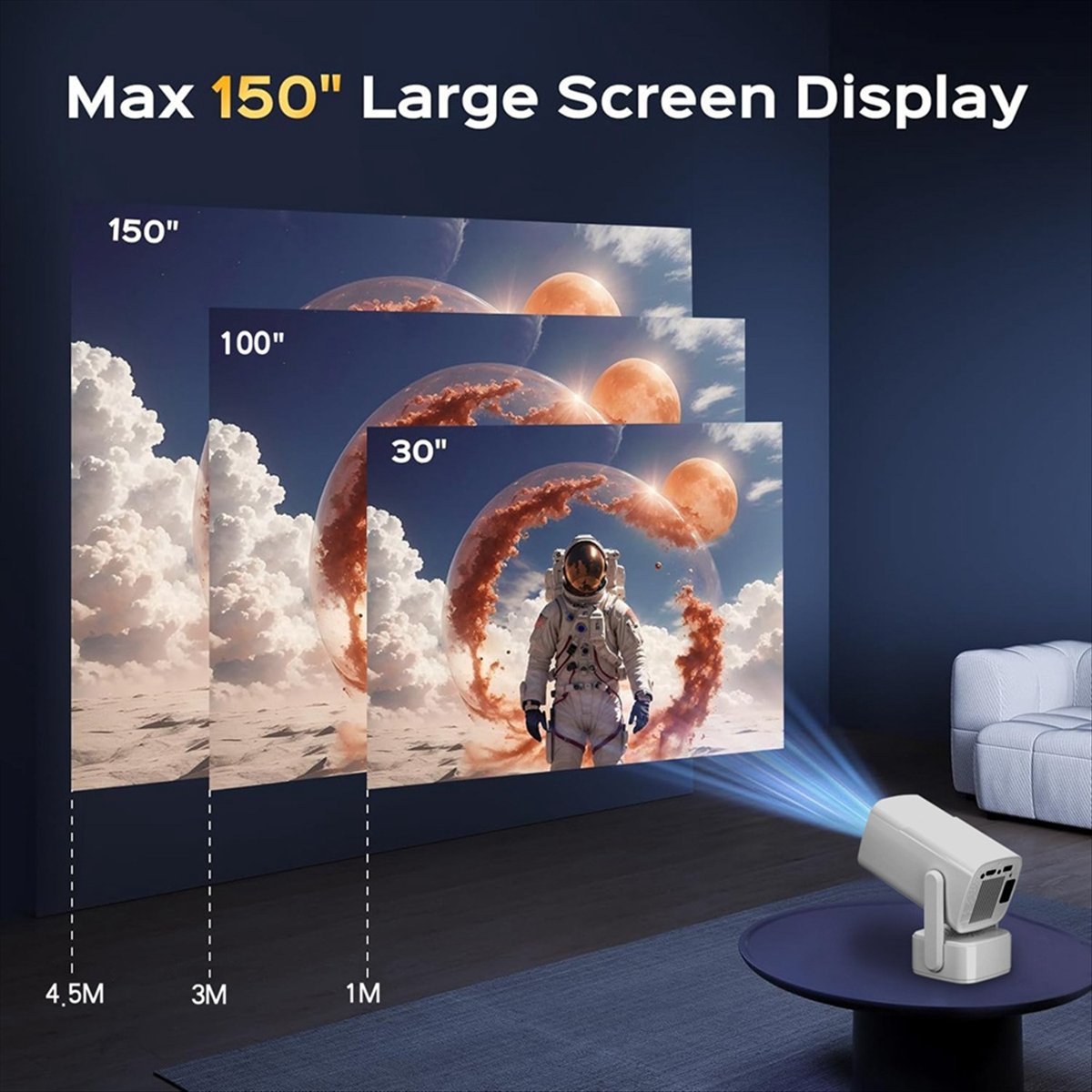 *ONE DAY Y7S Mini proiettore i - Home Cinema Today recensione e prezzo