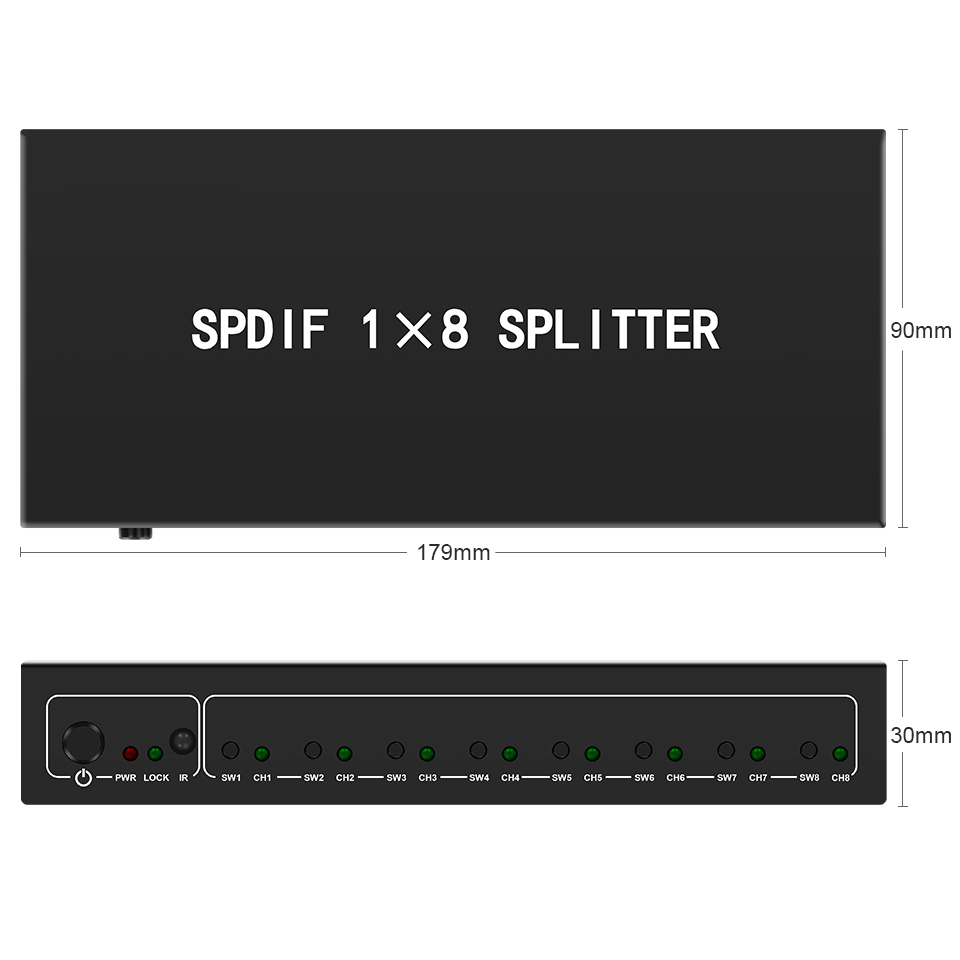 Splitter audio ottico, splitte - Home Cinema Tv recensione e prezzo