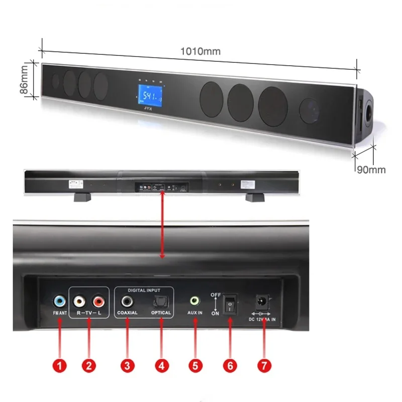 Museeq Soundbar Wireless per H - Home Cinema Bluetooth recensione e prezzo