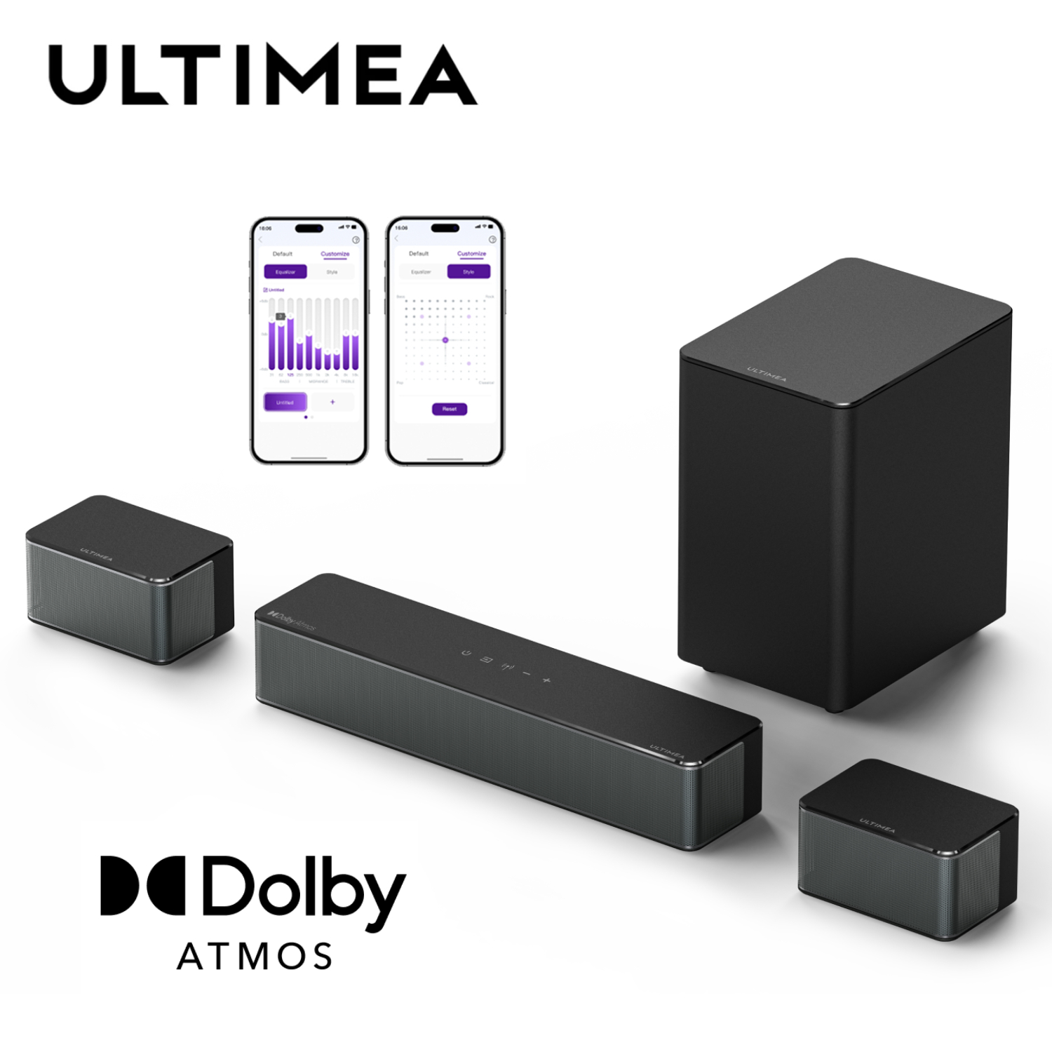 ULTIMEA Poseidon M4T Soundbar  - Home Cinema Wireless Speakers recensione e prezzo
