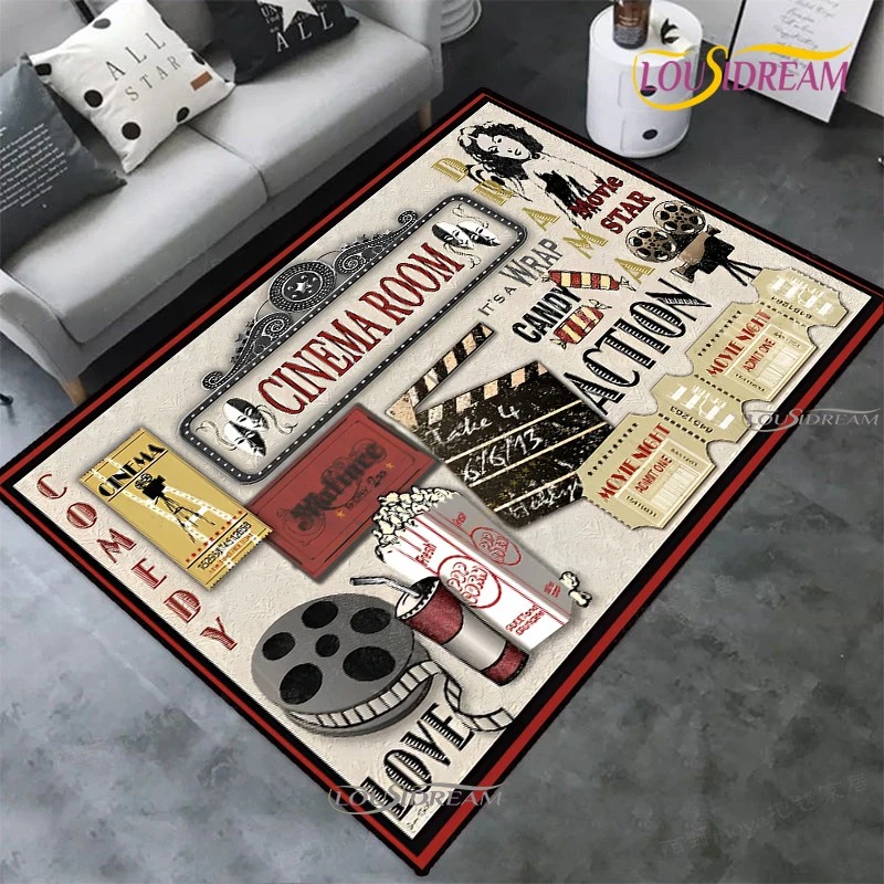 Tappeto Vintage a Tema Proiett - Home Cinema Night recensione e prezzo