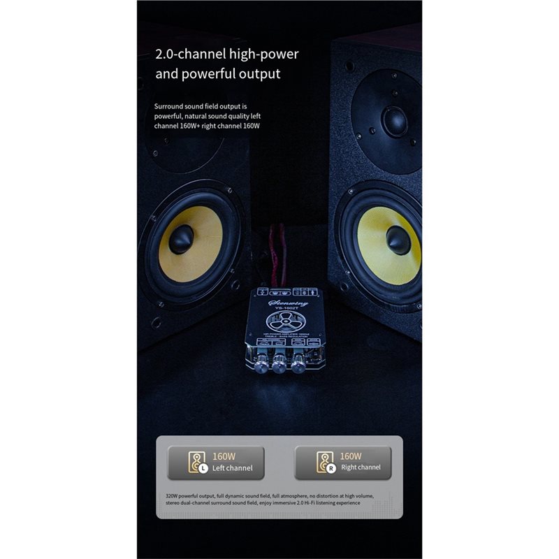 B03B-YS-1602T Scheda Amplifica - Home Cinema Bluetooth 5.1 recensione e prezzo