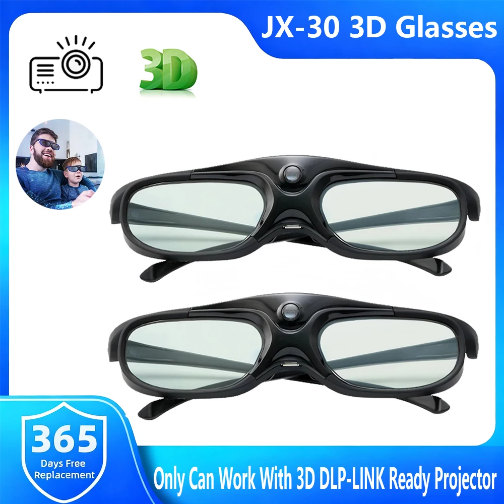JX-30 Occhiali 3D Otturatore a - Home Cinema Glasses recensione e prezzo