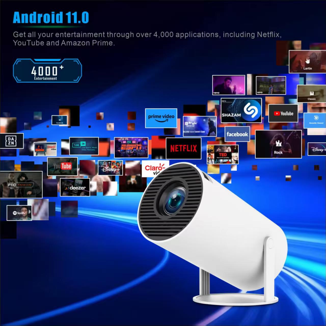 Mini Proiettore Portatile HY30 - Home Cinema Night recensione e prezzo