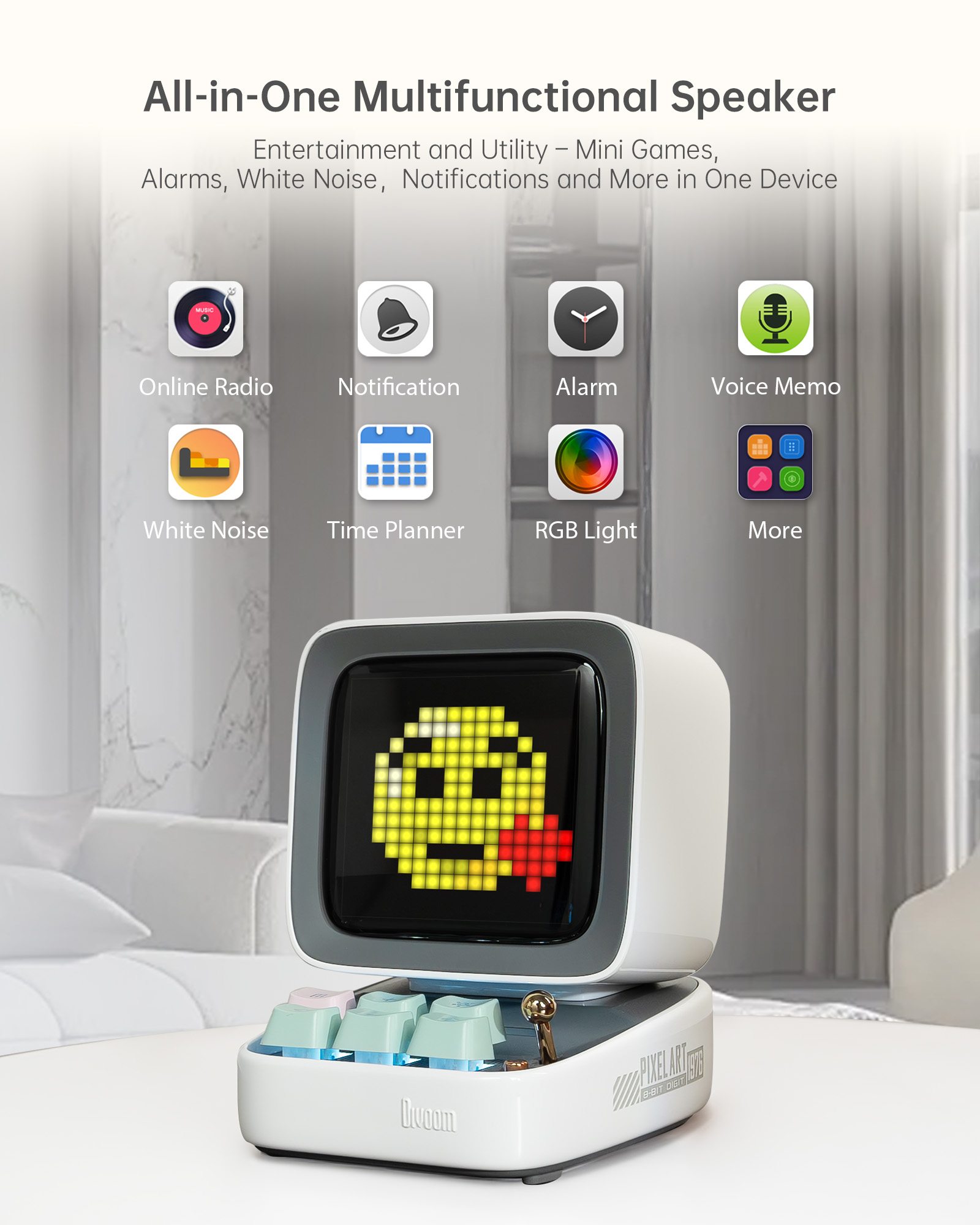 Divoom Ditoo-Pro Altoparlante  - Home Cinema Bluetooth recensione e prezzo