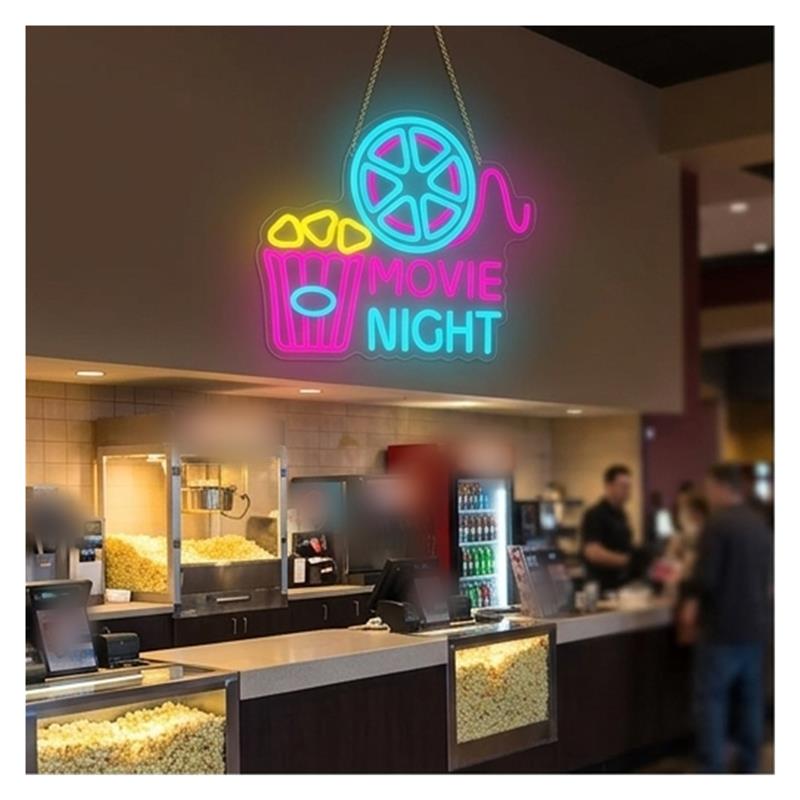 Insegna luminosa al neon per s - Home Cinema Today recensione e prezzo
