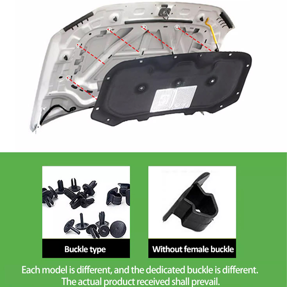 Copertura del motore del cofan - Noise Isolating Pad recensione e prezzo