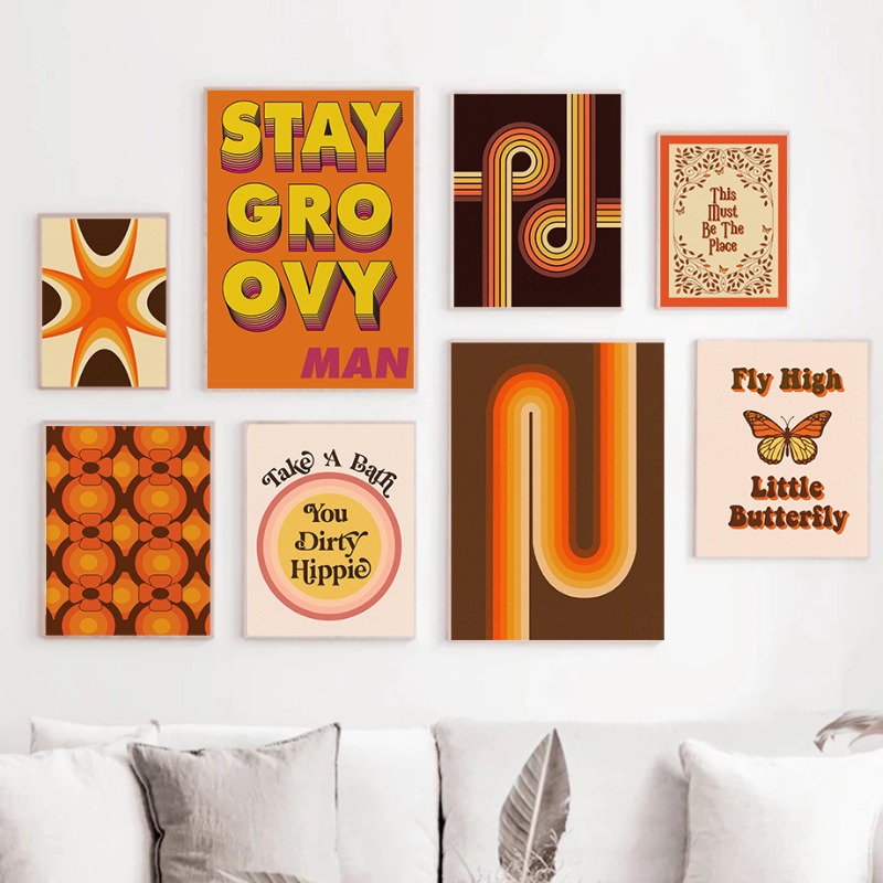 Stampa Artistica Retrò Anni '7 - Home Cinema Wall Art recensione e prezzo